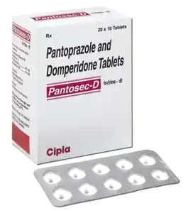 Pantosec D 10mg/40mg Tablet 10s