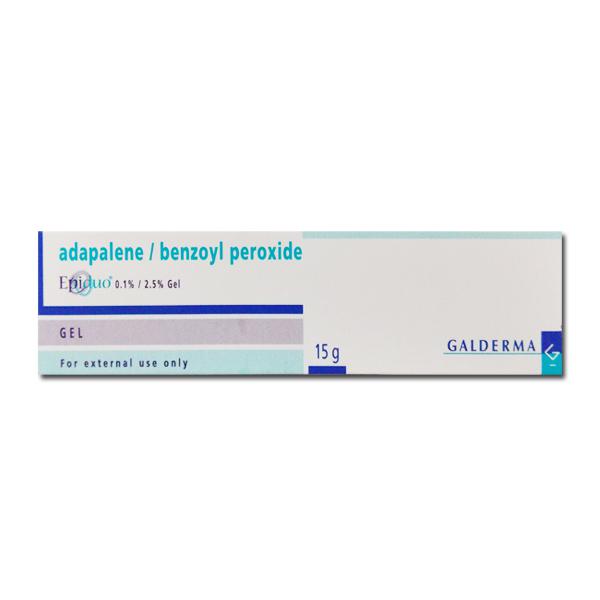 Epiduo 0.1%/2.5% Gel 15gm