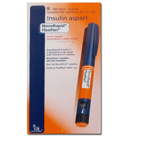 Novorapid Flexpen 100IU  Injection 3ml