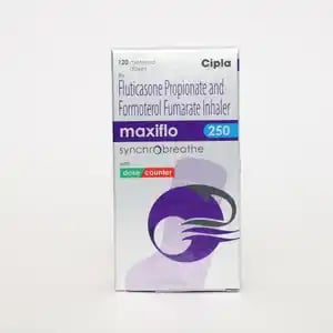 Maxiflo Synchrobreathe 250mcg/6mg Inhaler 120MDI