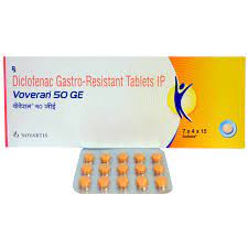 Voveran 50 GE Tablet 15s