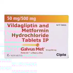 Galvus Met 50mg /500mgTablet 15s