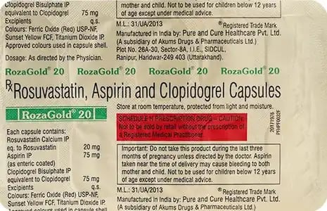 Rozagold  20 Capsule 10s