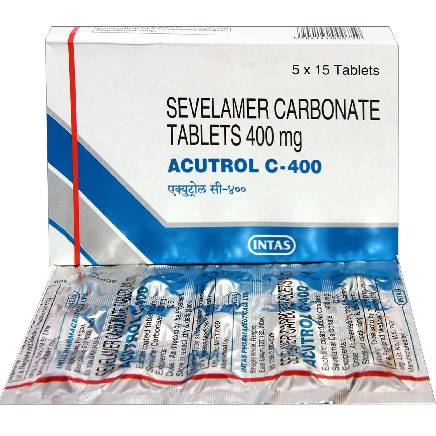 Acutrol C 400mg Tablet 15s
