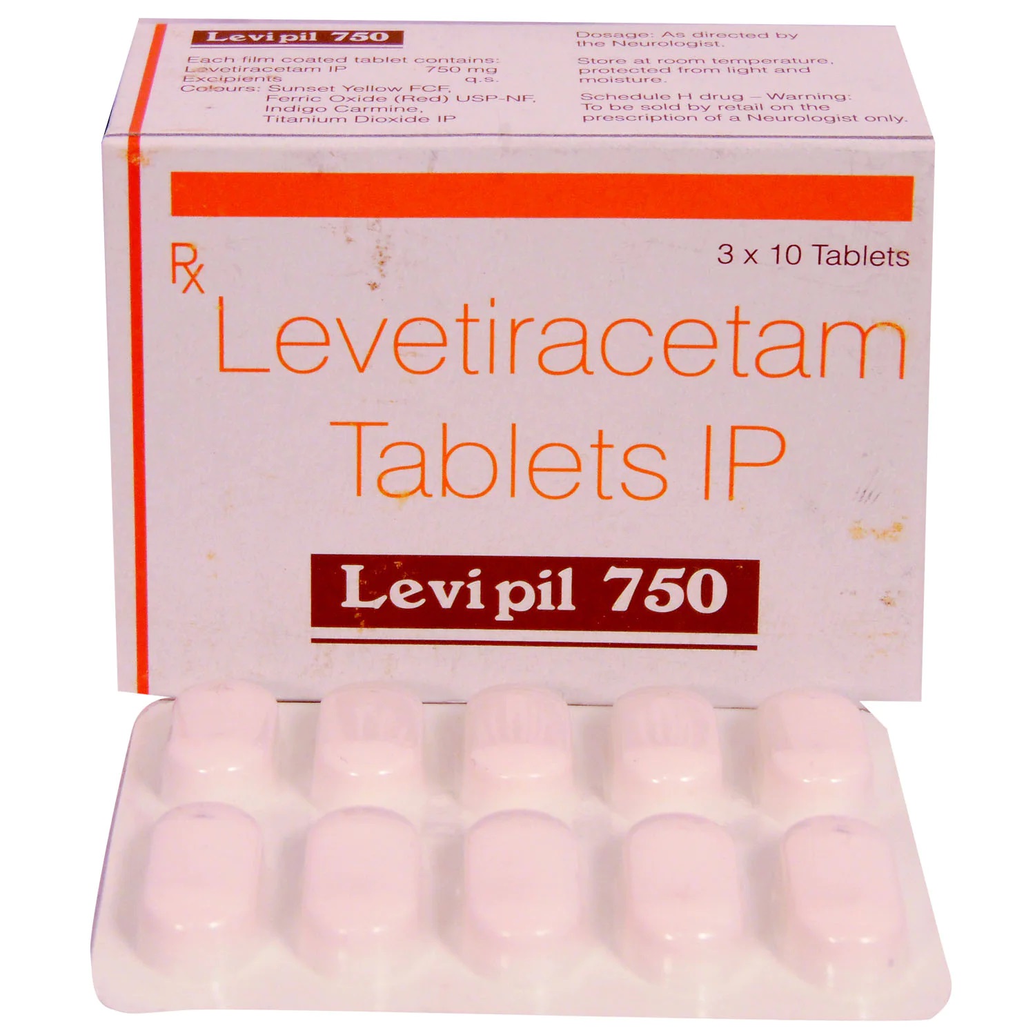 Levipil 750mg Tablet 10s