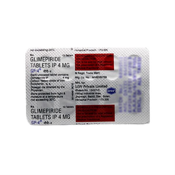 GP 4mg Tablet 10s