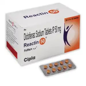 Reactin 50mg Tablet 10s