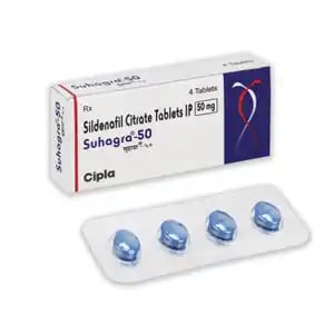 Suhagra 50mg Tablet 4s