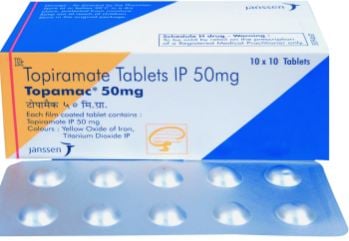 Topamac 50mg Tablet 10s