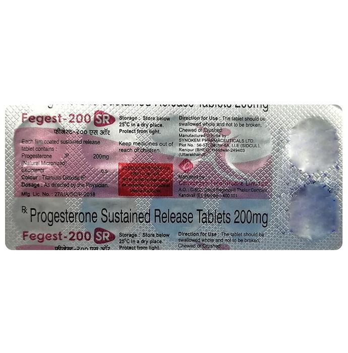 Fegest 200 SR Tablet