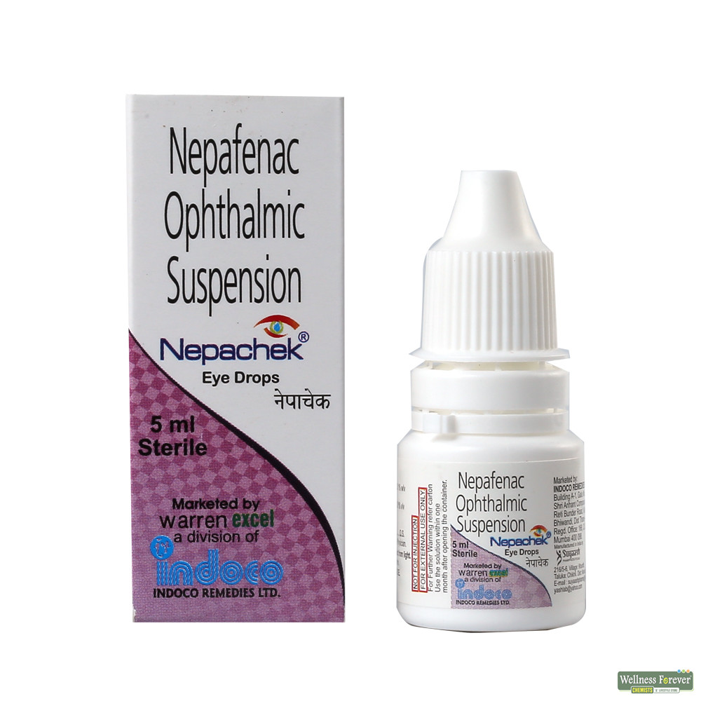 Nepachek 0.1% w/v Eye Drop 5ml