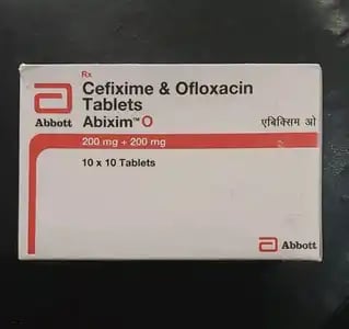 Abixim O 200mg/200mg Tablet 10s
