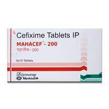 Mahacef 200mg Tablet 10s