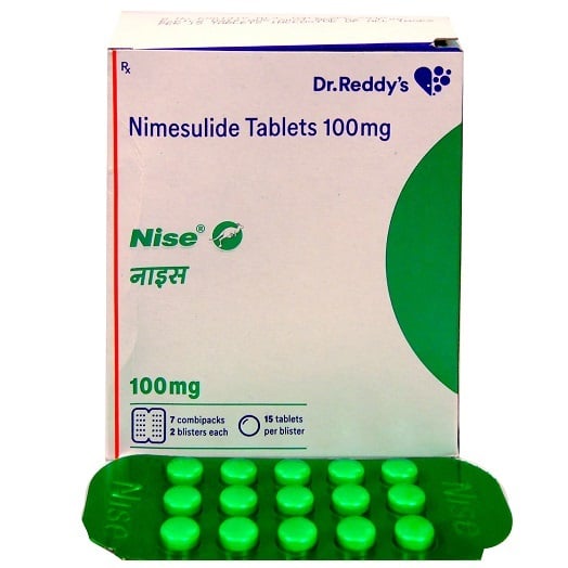 Nise 100mg Tablet 15s