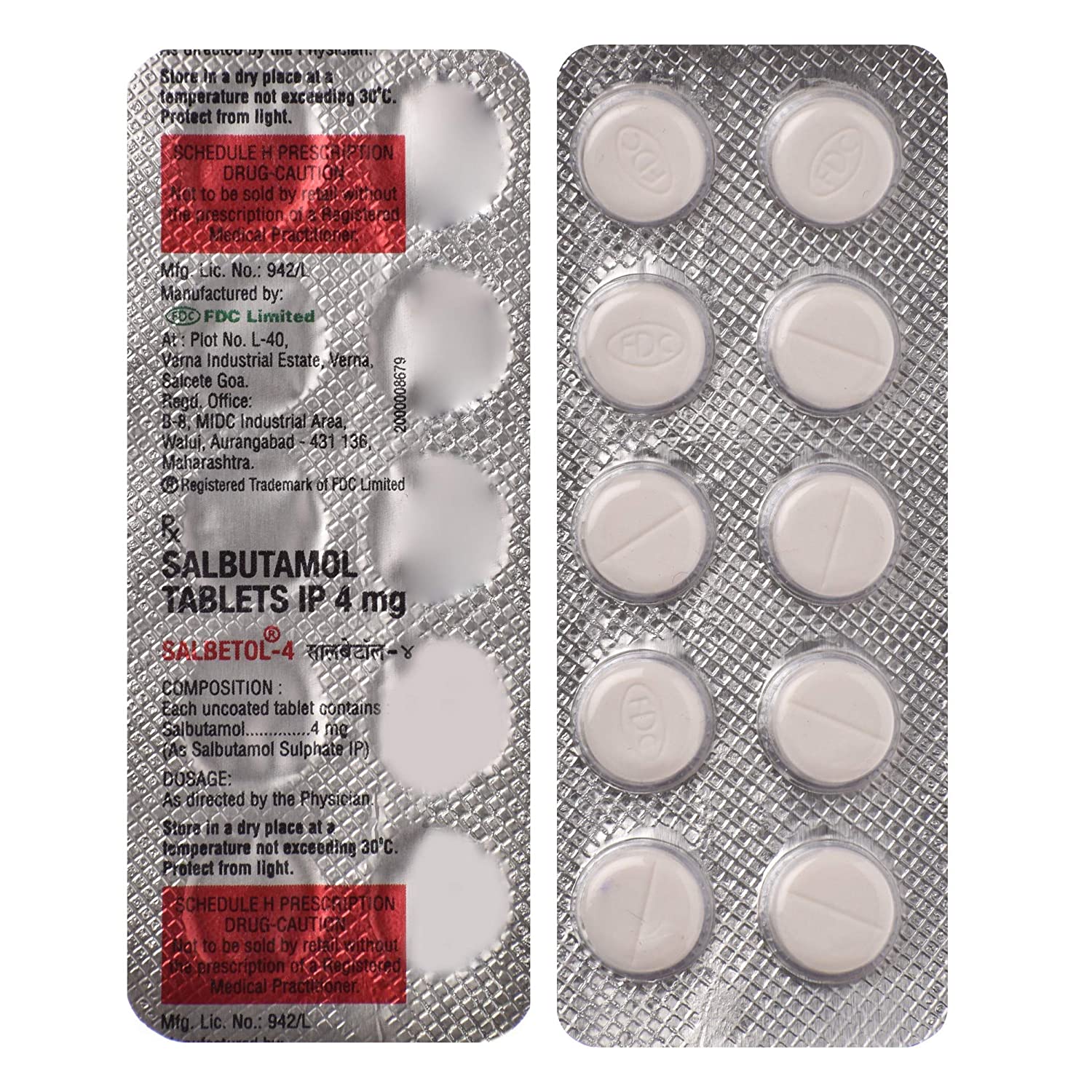 Salbetol 2mg Tablet 10s