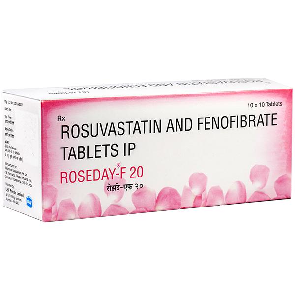 Roseday F 20mg/160mg Tablet 10s