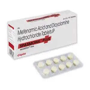 Spasmonil Plus 10mg/250mg Tablet