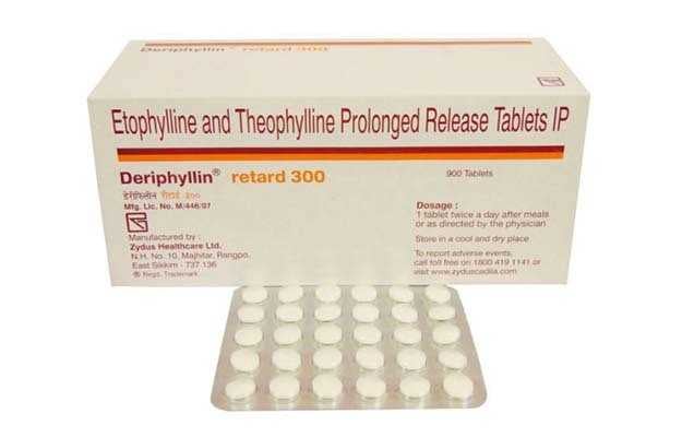 Deriphyllin Retard 300 Tablet PR 30s