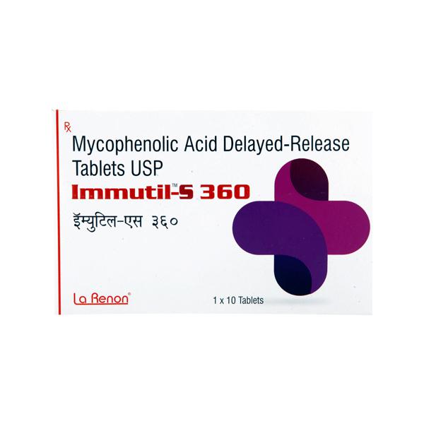 Immutil S 360mg Tablet DR 10s