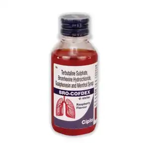 Bro Cofdex Raspberry Syrup 100ml