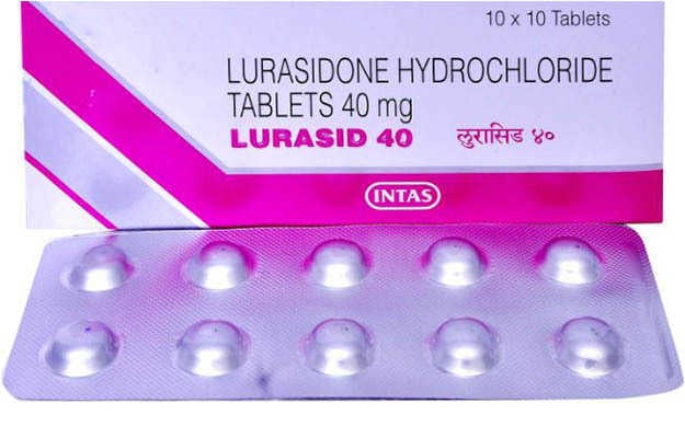 Lurasid 40mg Tablet 10s