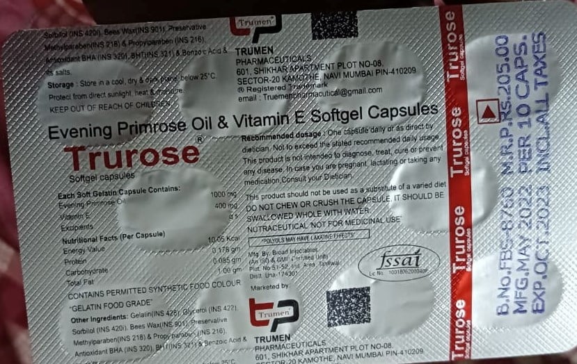 Trurose Capsule 10s
