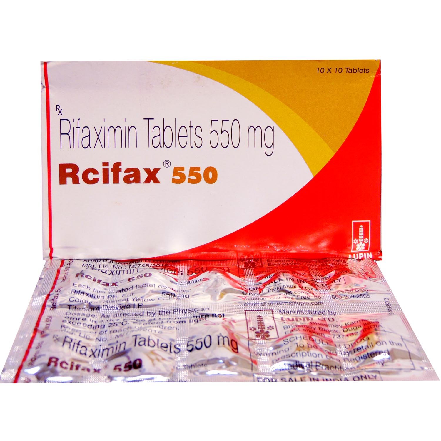 Faxicad 550mg Tablet 10s