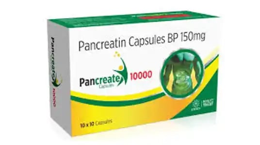 Pancreate 10000 Capsule 10s