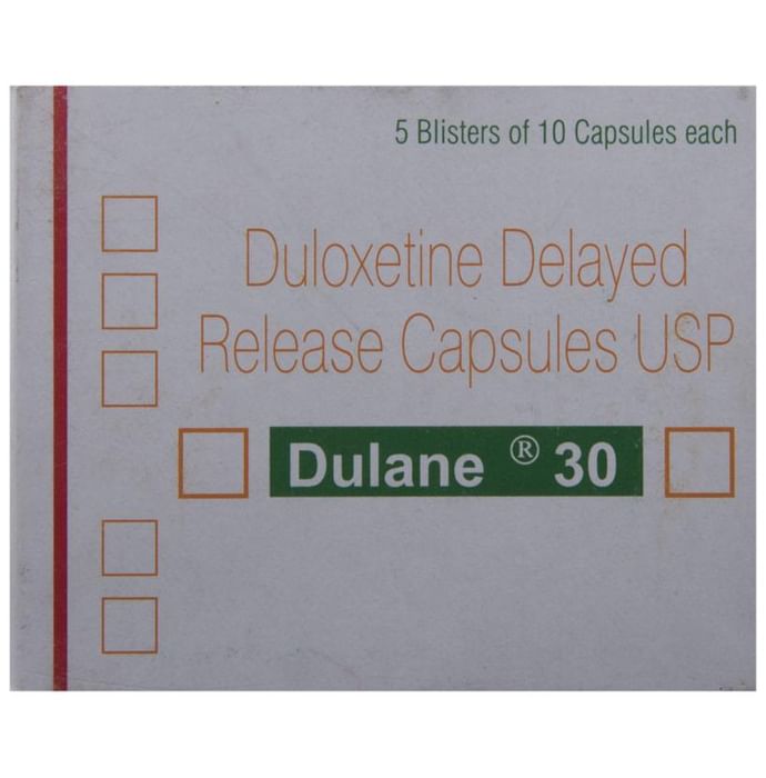 Dulane 30mg Capsule DR 10s