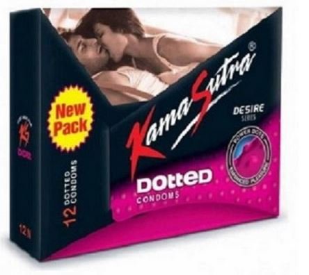 Kamasutra Dotted Condom 12s