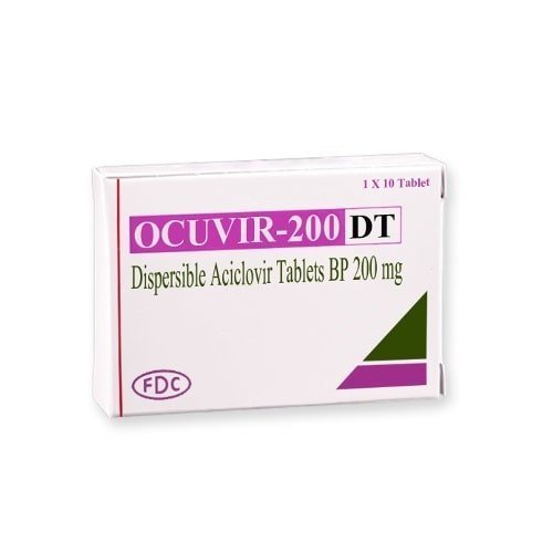 Ocuvir 200mg Tablet DT 10s