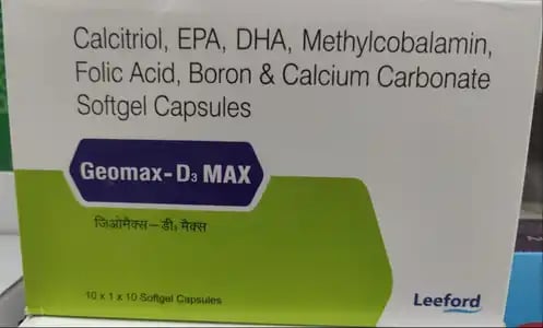 Geomax D3 Max Capsule 10s