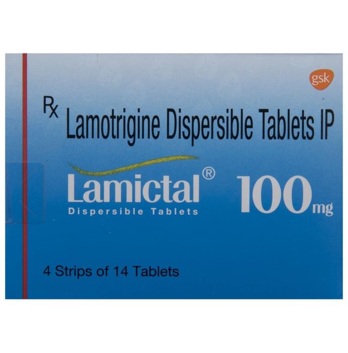 Lamictal 100mg Tablet DT