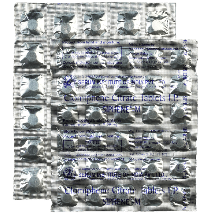 Siphene -M 25mg Tablet 30s