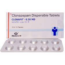 Clonafit 0.5mg Tablet MD 10s