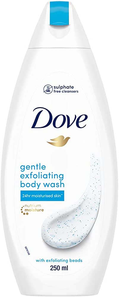 Dove Gentle Exfoliating Body Wash Cleanser 250ml