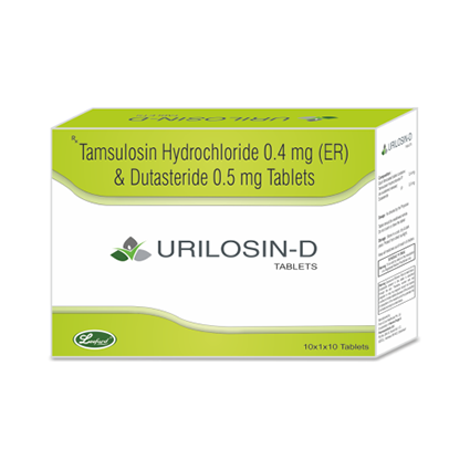 Urilosin D 0.4mg/0.5mg Tablet