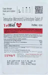 Telbid AM 40mg/5mg Tablet 10s