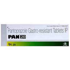 PAN 20mg Tablet 15s