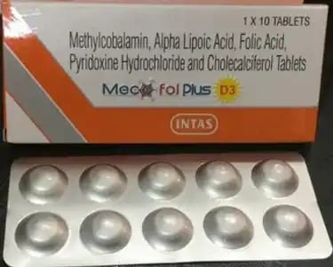 Mecofol Plus D3 Tablet 10s