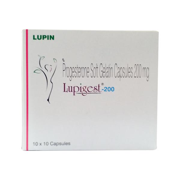 Lupigest 200 Soft Gelatin Capsule 10s