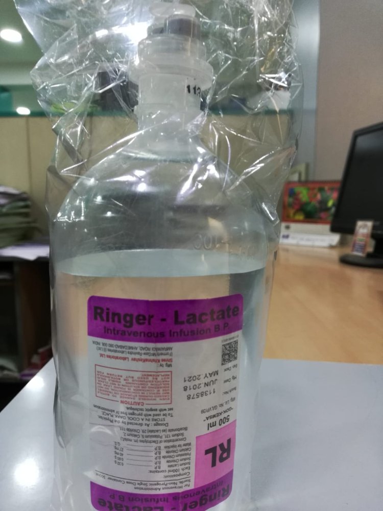 Ringer Lactate Infusion