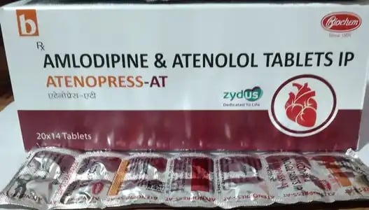 Atenopress AT 5mg/50mg Tablet