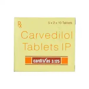 Cardivas 3.125 Tablet 10s