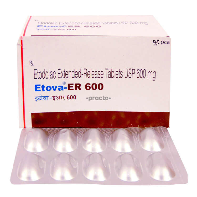Etova 600mg Tablet ER 10s