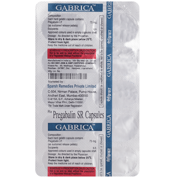 Gabrica Capsule SR