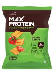 Ritebite Max Protein 7 Grain Protein Snack Spanish Tomato 60gm