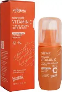 Yuderma Renewcell Vitamin C + Hyaluronic Acid Serum 40ml