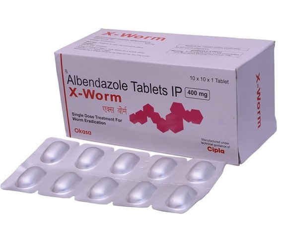 X Worm 400mg Tablet 1s