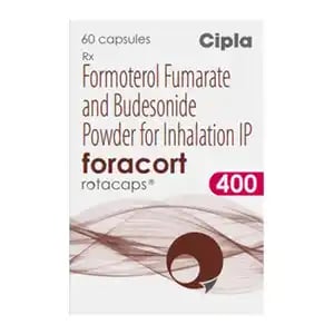 Foracort 400mcg/6mcg Rotacaps 60s